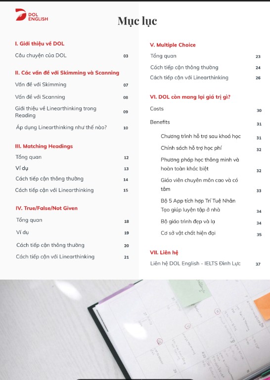Bí kíp IELTS Reading 9.0 với Linearthinking PDF FREE - Taif liệu nội bộ của DOL English 5 Bí kíp IELTS Reading 9.0 với Linearthinking PDF FREE - Taif liệu nội bộ của DOL English