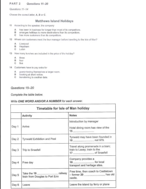 Đề IELTS Practice Test Band 6.0 có đáp án PDF tải FREE 5 Đề IELTS Practice Test Band 6.0 có đáp án PDF tải FREE