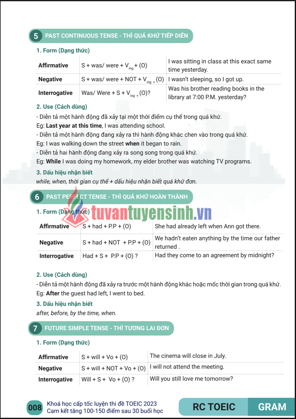 Đề thi TOEIC Reading Comprehension Part 5-6-7 Có đáp án PDF FREE 3