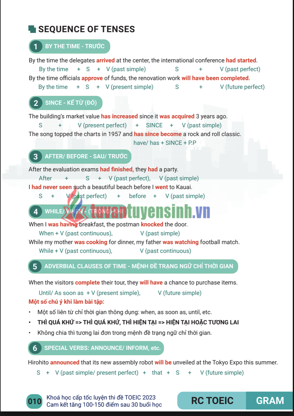 Đề thi TOEIC Reading Comprehension Part 5-6-7 Có đáp án PDF FREE 5