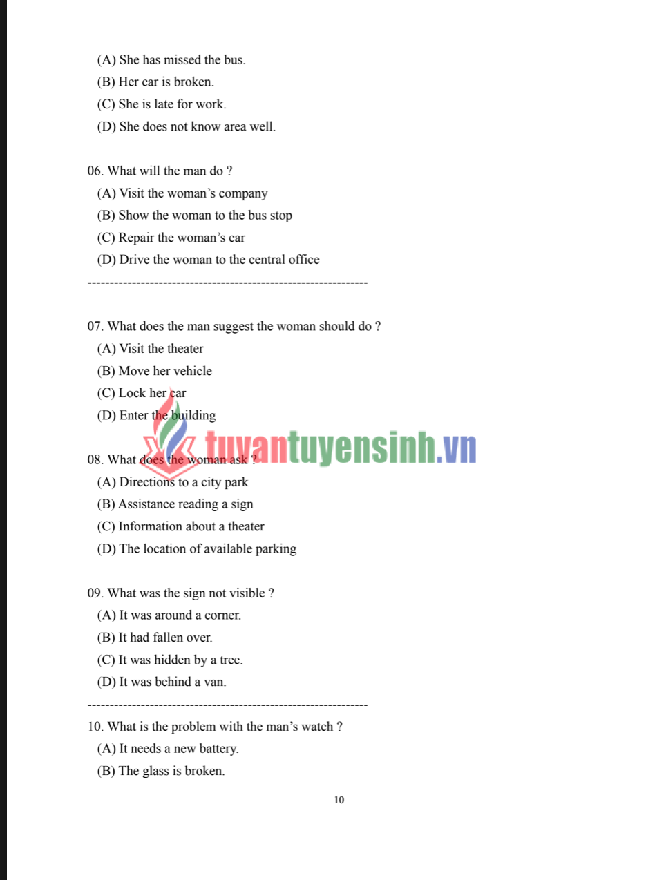 Full 100+ Đề TOEIC Listening Test có đáp án tải FREE 1