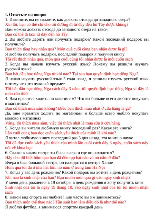 Full tài liệu học nói tiếng Nga cơ bản cấp tốc PDF tải FREE