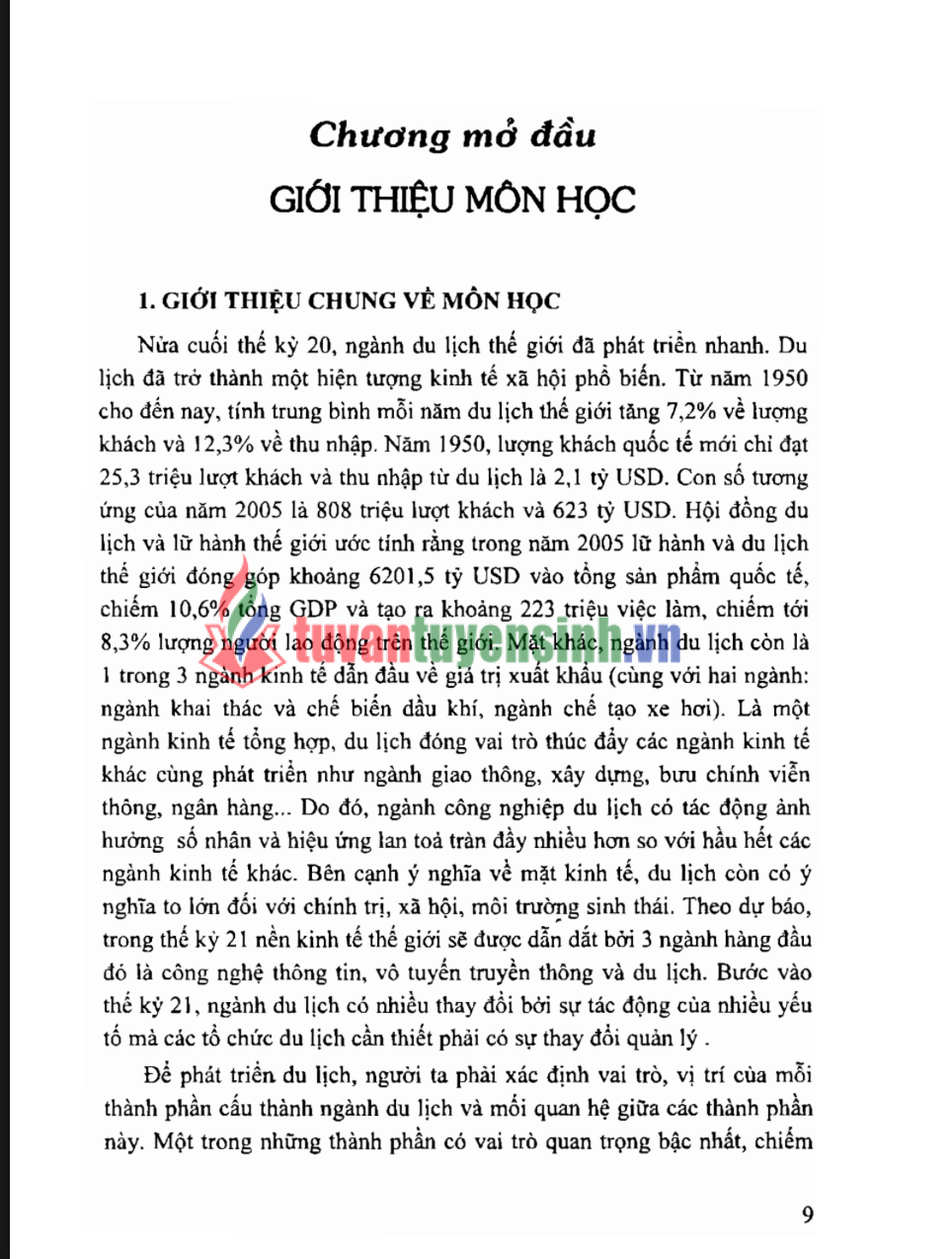 Giáo Trình Quản Trị Kinh Doanh Lữ Hành PDF
