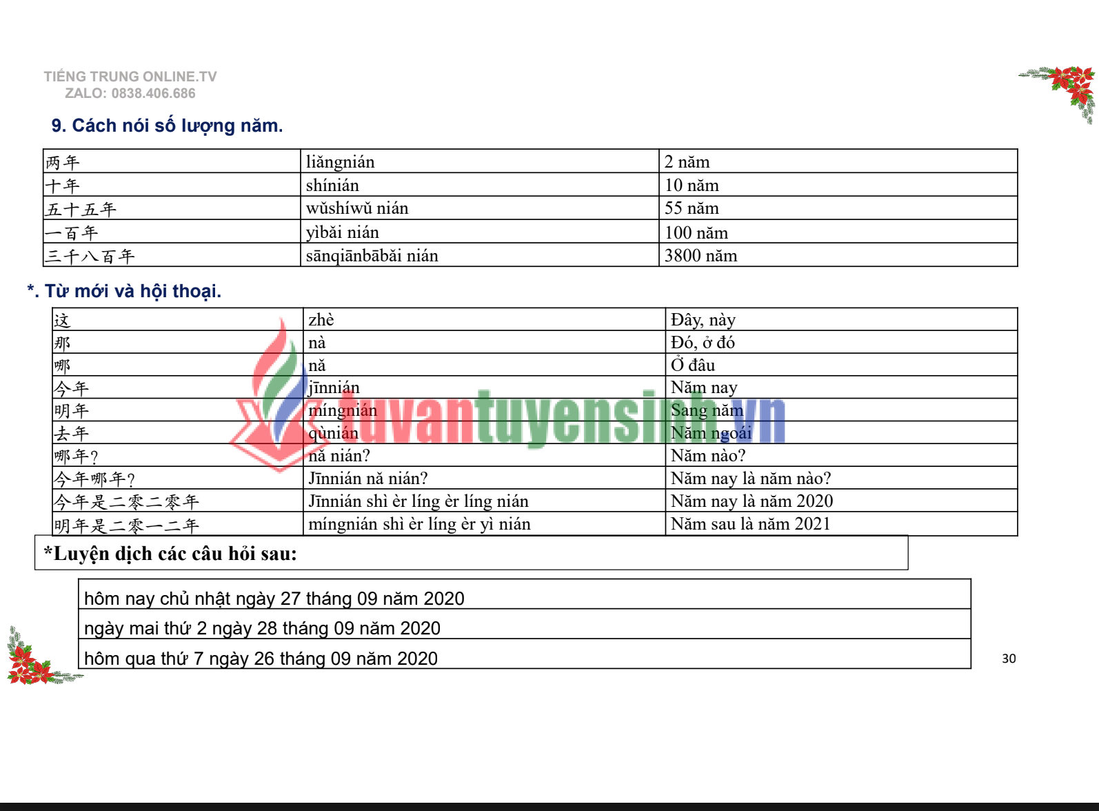 Giáo trình học tiếng Trung giao tiếp cấp tốc PDF tải MIỄN PHÍ 4