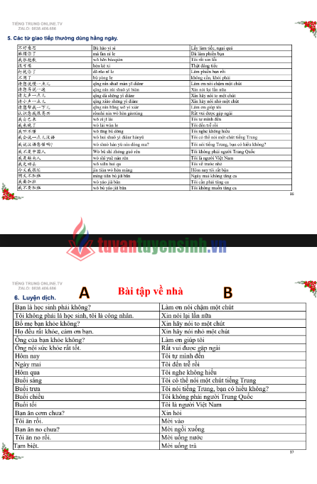 Giáo trình học tiếng Trung giao tiếp cấp tốc PDF tải MIỄN PHÍ