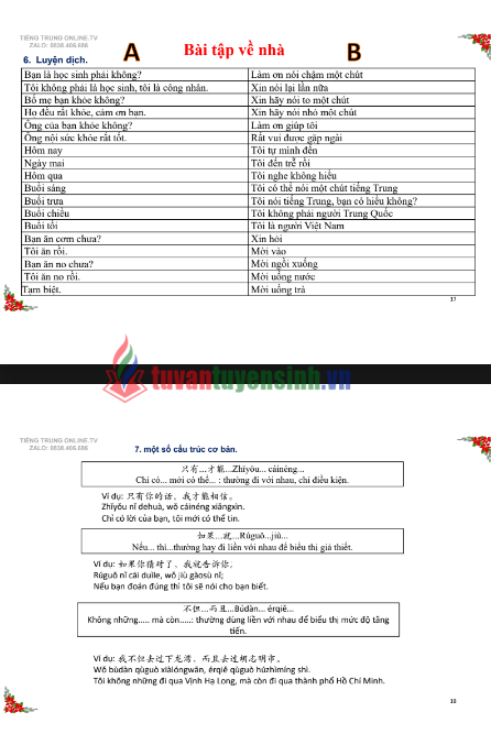 Giáo trình học tiếng Trung giao tiếp cấp tốc PDF tải MIỄN PHÍ