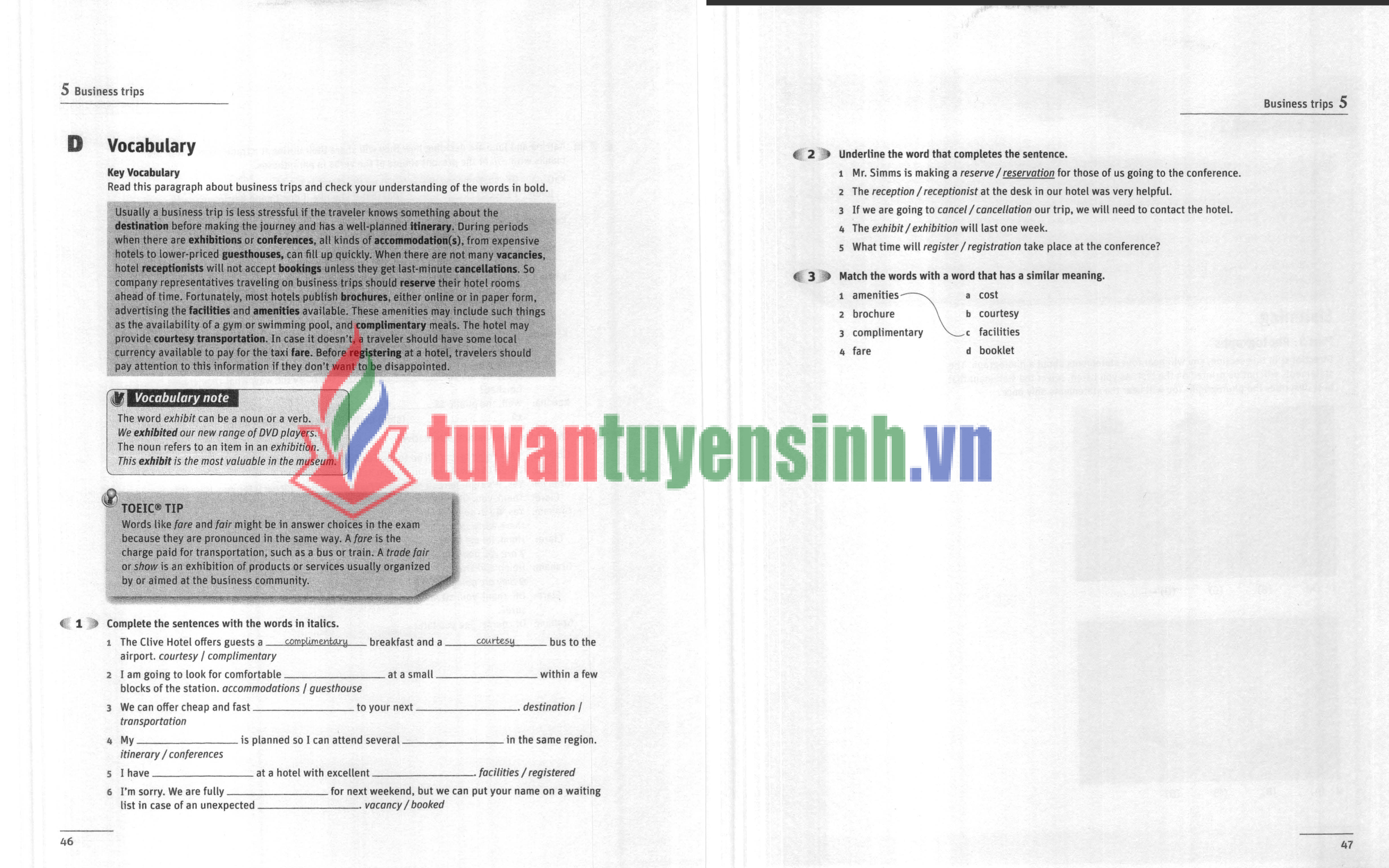 Grammar and Vocabulary for the TOEIC Test có đáp án PDF FREE 3