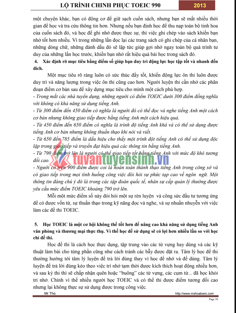 Lộ trình chinh phục TOEIC cho người mới bắt đầu PDF tải FREE 2