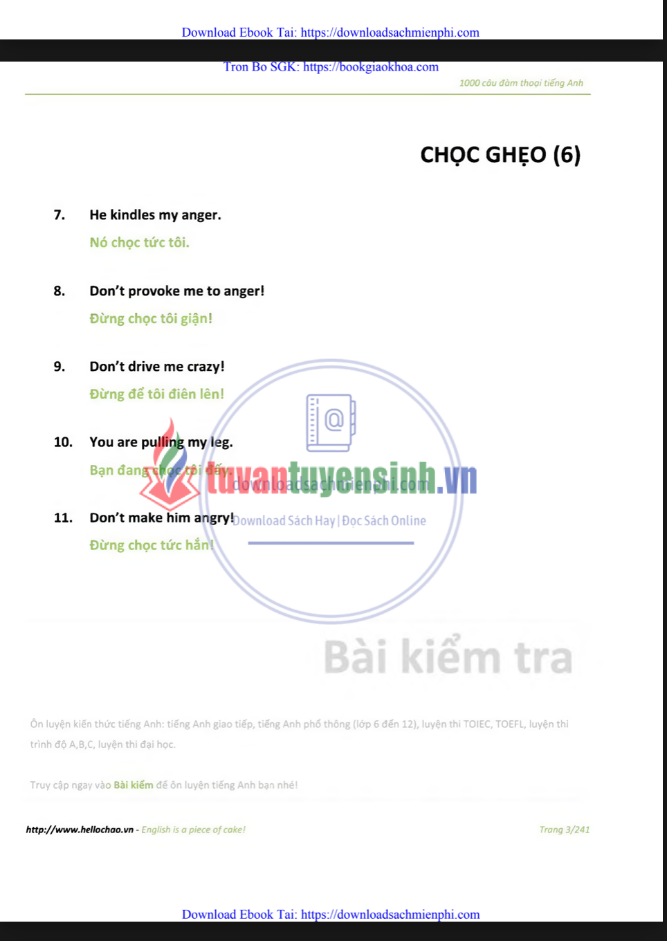Sách 1000 Câu đàm thoại tiếng Anh bản Full PDF tải FREE 13 Sách 1000 Câu đàm thoại tiếng Anh bản Full PDF tải FREE 1