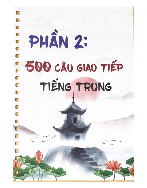 Sách 1000 từ vựng & 500 câu giao tiếp tiếng Trung PDF FREE
