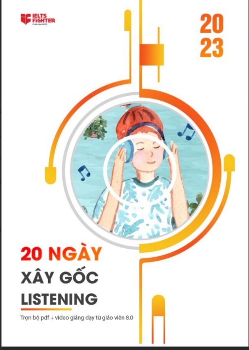Sách 20 Ngày Xây Gốc Listening cho người mới PDF tải FREE - Nội bộ FIGHTER