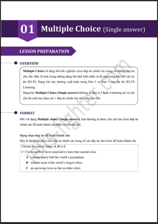Sách 20 Ngày Xây Gốc Listening cho người mới PDF tải FREE - Nội bộ FIGHTER 6 Sách 20 Ngày Xây Gốc Listening cho người mới PDF tải FREE - Nội bộ FIGHTER