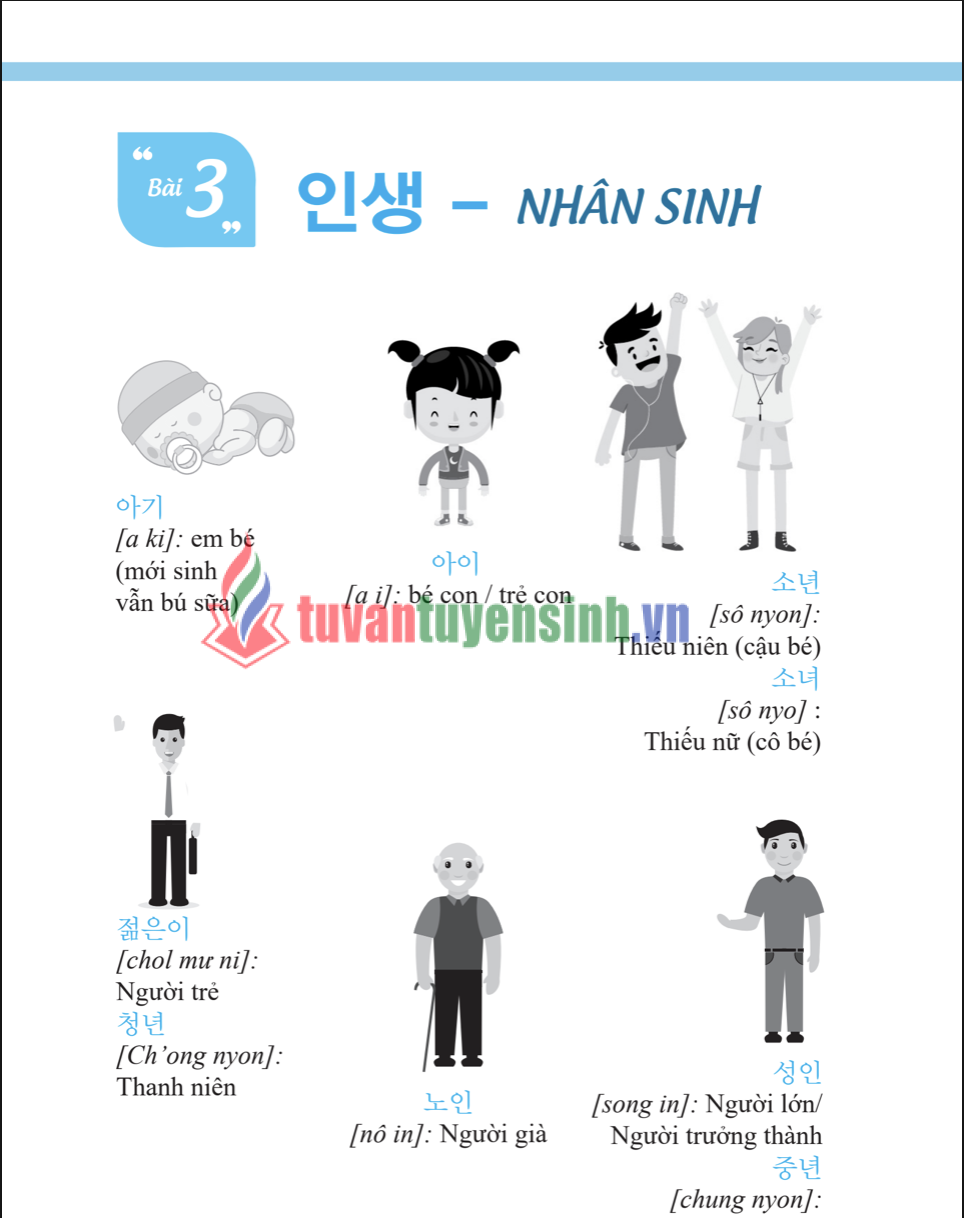 Sách 3000 từ vựng tiếng Hàn theo chủ đề PDF tải MIỄN PHÍ4