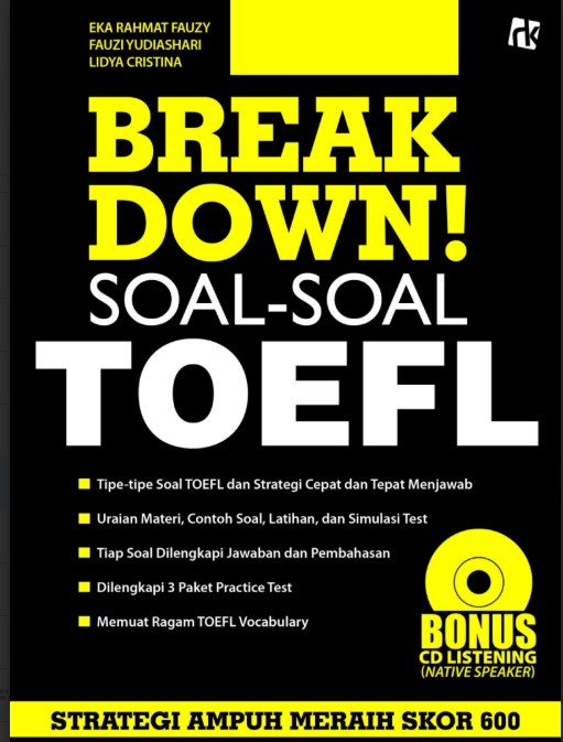 Sách Break Down Soal-Soal TOEFL bản Full PDF tải FREE