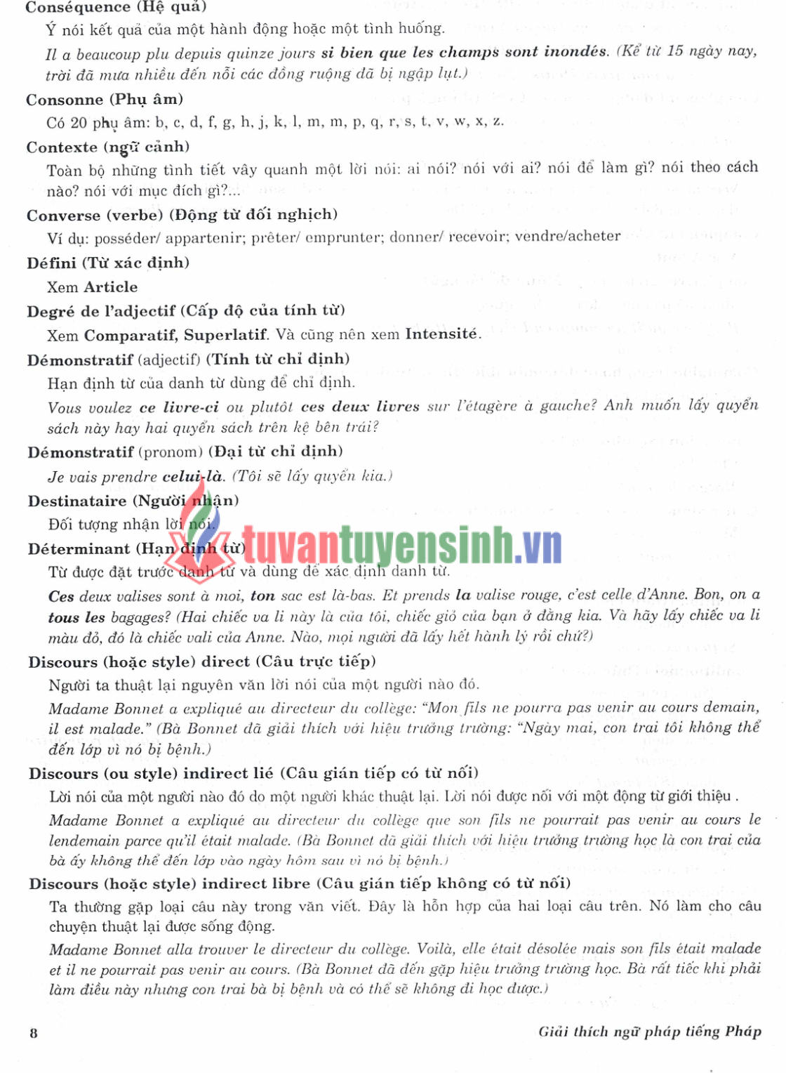 Sách Giải thích ngữ pháp tiếng Pháp cơ bản Full PDF tải FREE 1