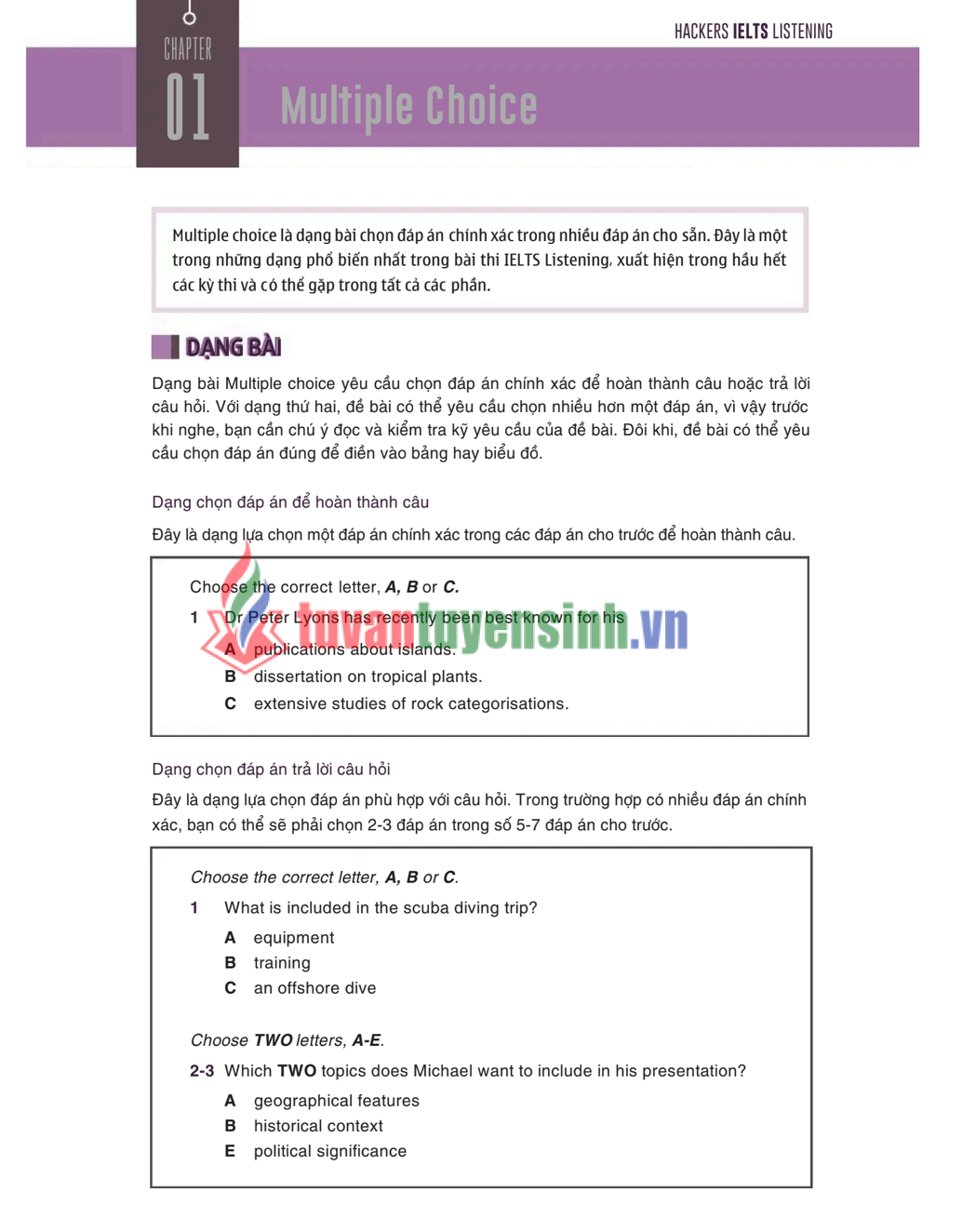 Sách Hackers IELTS Listening PDF tải FREE bản FULL 4