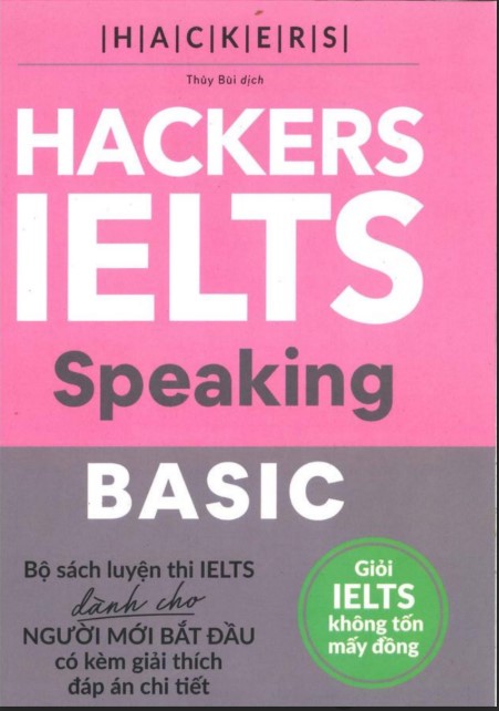 Sách Hackers IELTS Speaking Basic cho người mới PDF tải FREE