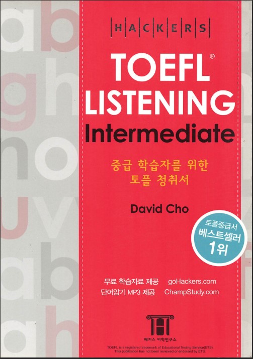Sách Hackers TOEFL Listening Intermediate PDF tải FREE - David Cho