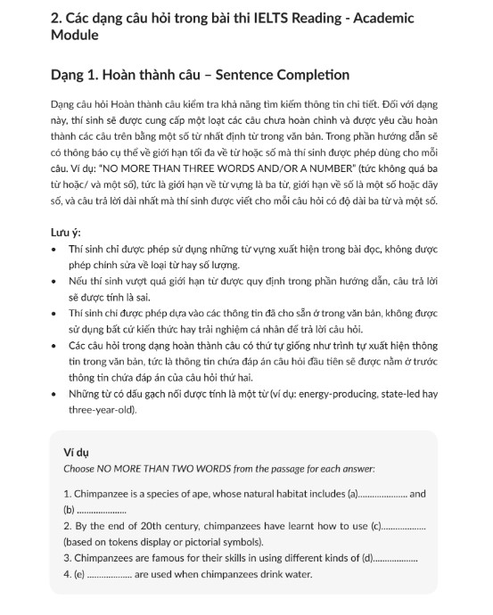 Sách IELTS Reading Techniques cho người mới PDF tải MIỄN PHÍ