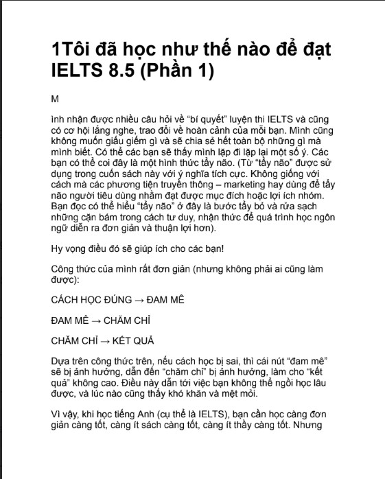 Sách Kien Tran's IELTS Handbook PDF tải FREE - Tự học IELTS cho người mới 4 Sách Kien Tran's IELTS Handbook PDF tải FREE - Tự học IELTS cho người mới