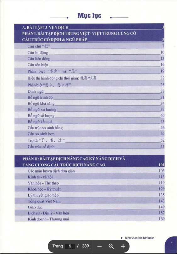Sách Luyện dịch tiếng Trung ứng dụng Sơ & Trung cấp PDF FREE