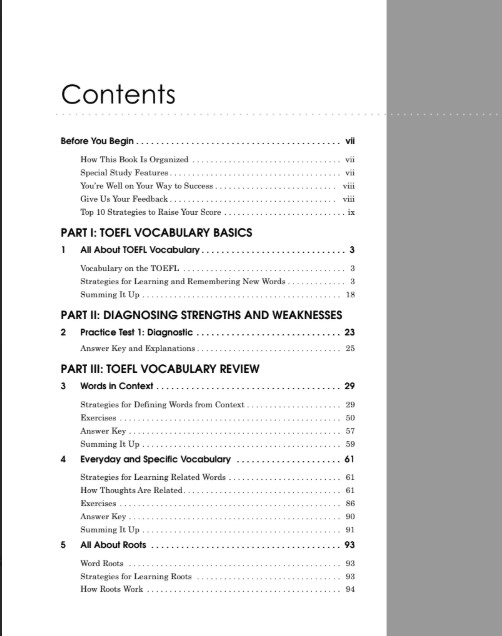 Sách Master TOEFL Vocabulary PDF tải FREE - Peterson's Boost Your TOEFL IBT Score