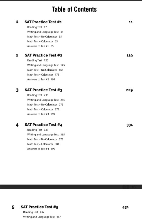 Sách Practice Test for the SAT bản Full PDF tải FREE 4 Sách Practice Test for the SAT bản Full PDF tải FREE