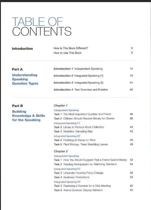 Sách TOEFL Map Speaking Basic bản Full PDF tải FREE