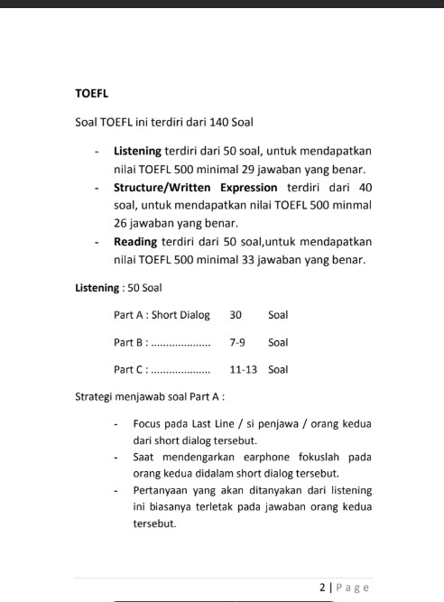 Sách TOEFL Pocket Book bản Full PDF tải FREE