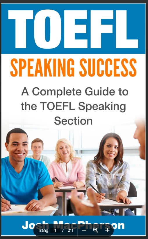 Sách TOEFL Speaking Success bản Full PDF tải FREE - A Complete Guide to the TOEFL Speaking Section