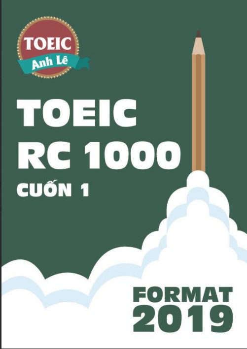Sách TOEIC RC 1000 Cuốn 1 PDF tải FREE bản Full TOEIC Anh Lê