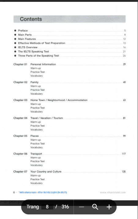 Sách The Best Preparation for IELTS Speaking PDF tải FREE 5 Sách The Best Preparation for IELTS Speaking PDF tải FREE