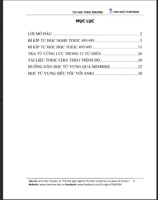 Sách Tự học 990-990 TOEIC Hoàng Ân bản Full PDF tải FREE
