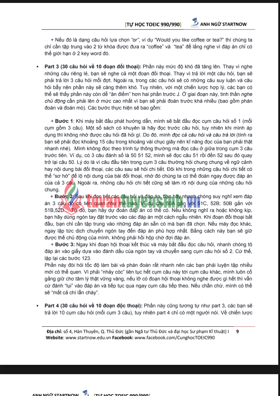 Sách Tự học 990:990 TOEIC Hoàng Ân bản Full PDF tải FREE 2