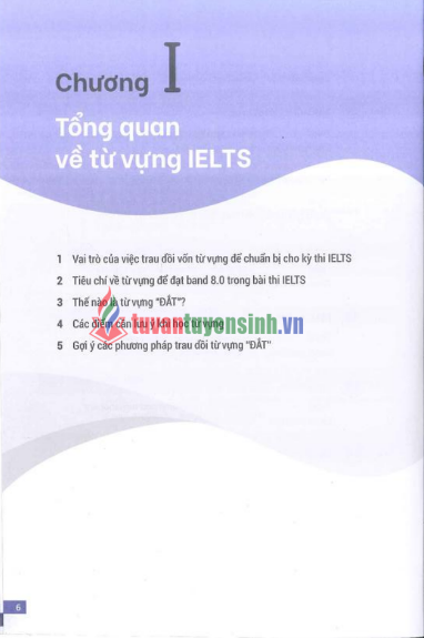 Sách Từ vựng IELTS 8.0 bản PDF tải FREE - Từ vựng đắt để đạt điểm cao 4 kỹ năng