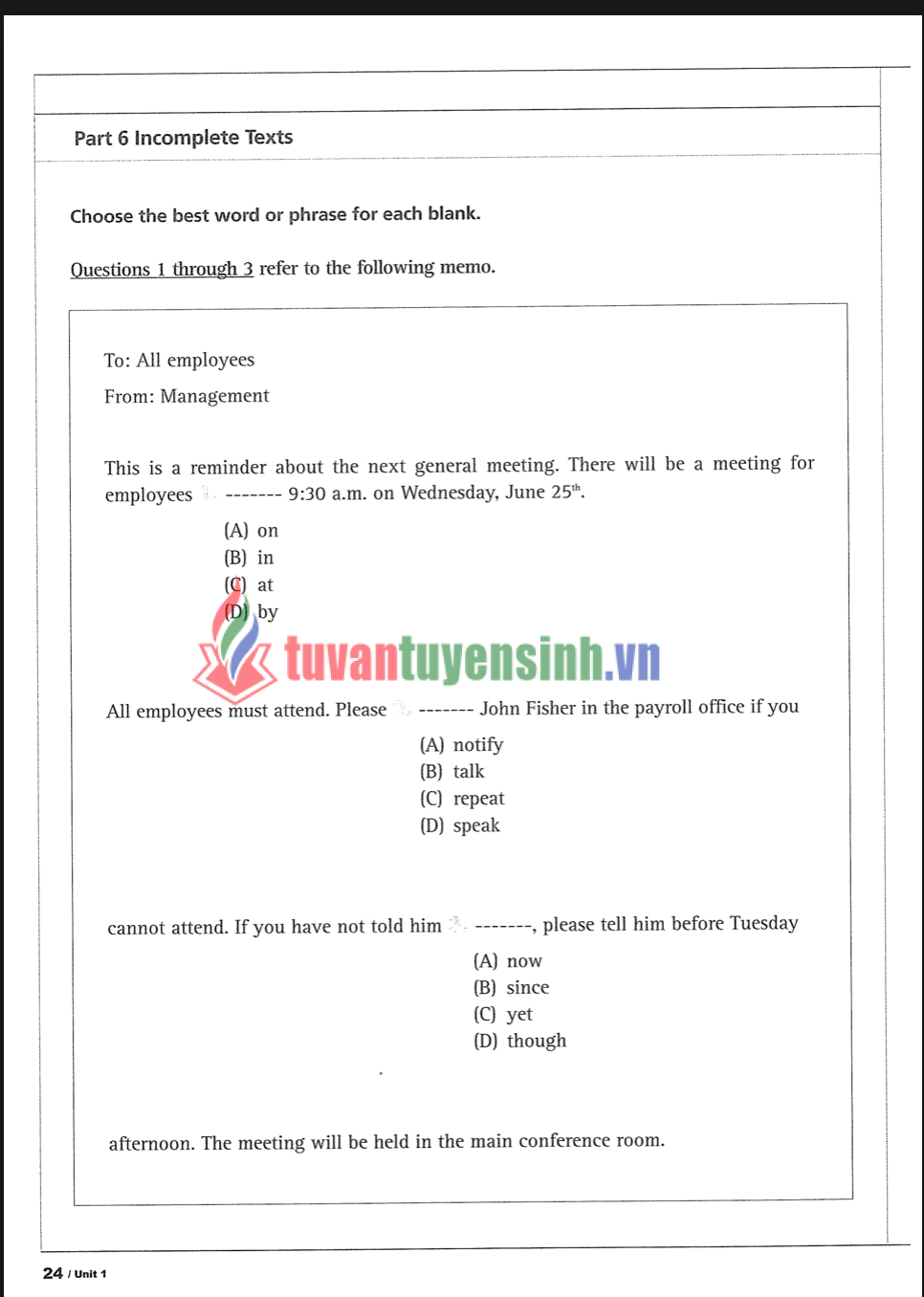 Sách Very Easy TOEIC PDF tải FREE có link Audio 3