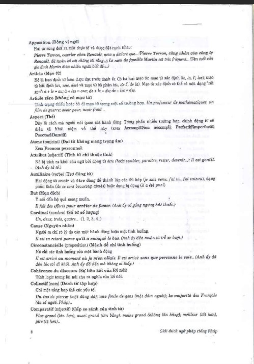 Sách giải thích ngữ pháp tiếng Pháp bản Full PDF tải FREE 6 Sách giải thích ngữ pháp tiếng Pháp bản Full PDF tải FREE