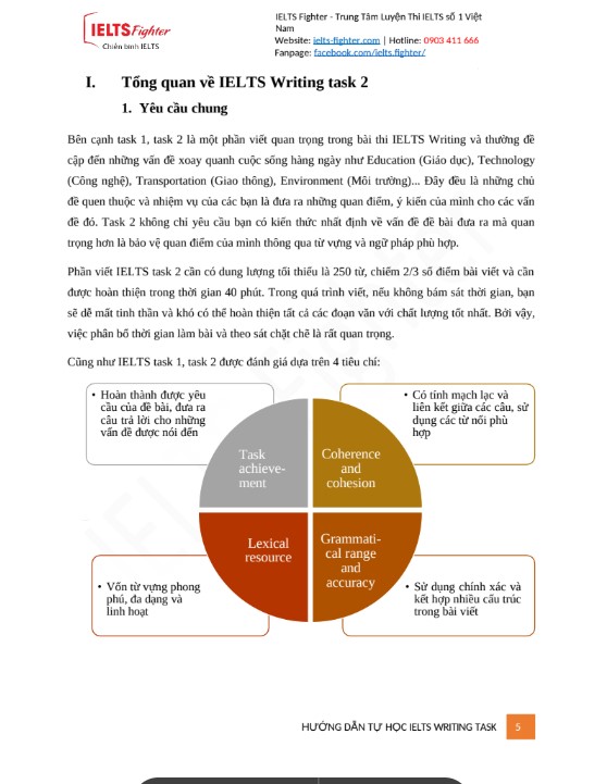 Sách hướng dẫn học IELTS Writing Task 2 PDF tải FREE - Nội bộ IELTS FIGHTER 4 Sách hướng dẫn học IELTS Writing Task 2 PDF tải FREE - Nội bộ IELTS FIGHTER