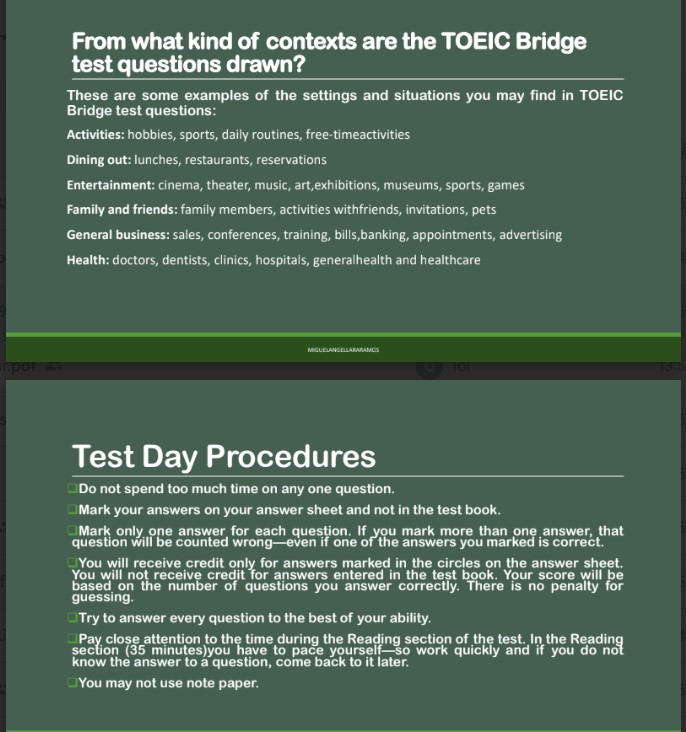 TOEIC Bridge cho người mới PDF tải FREE 6 TOEIC Bridge cho người mới PDF tải FREE