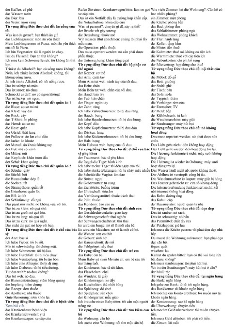 Tải FREE Full 4000+ Từ vựng tiếng Đức theo chủ đề PDF 4 Tải FREE Full 4000+ Từ vựng tiếng Đức theo chủ đề PDF