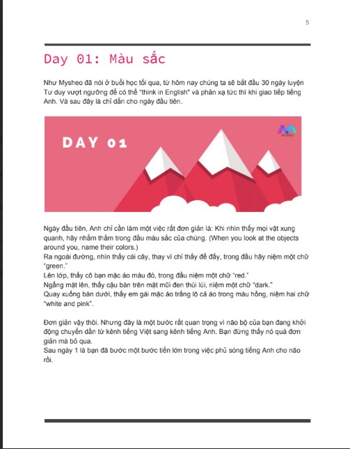 Tải FREE Sách 30 Ngày tư duy vượt ngưỡng to thinking English PDF 6 Tải FREE Sách 30 Ngày tư duy vượt ngưỡng to thinking English PDF