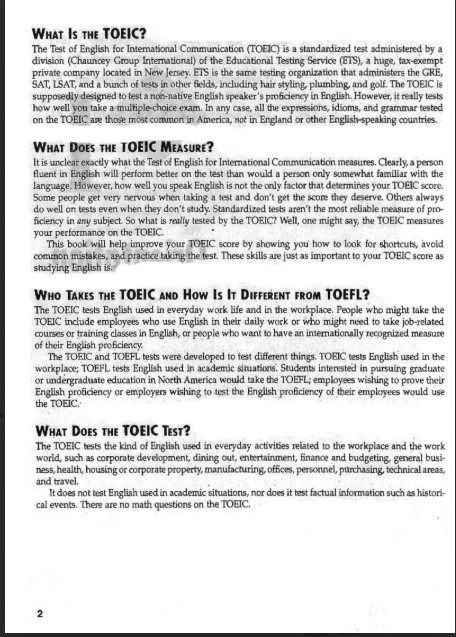 Tải FREE Sách Cracking the TOEIC PDF 6 Tải FREE Sách Cracking the TOEIC PDF