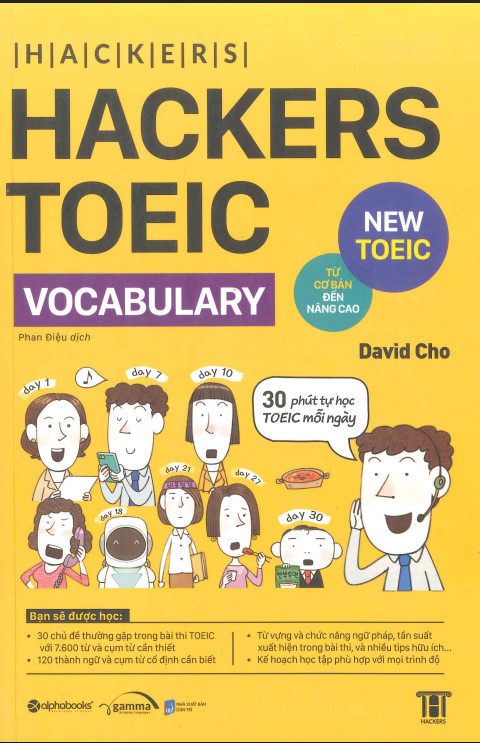 Tải FREE Sách Hacker TOEIC Vocabulary Full PDF David Cho