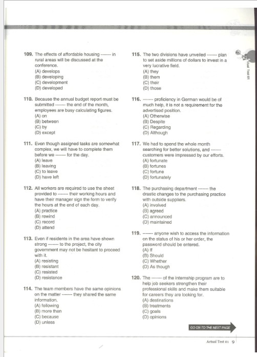 Tải FREE sách Economy TOEIC RC 1000 Volume 1 bản Full PDF 6 Tải FREE sách Economy TOEIC RC 1000 Volume 1 bản Full PDF