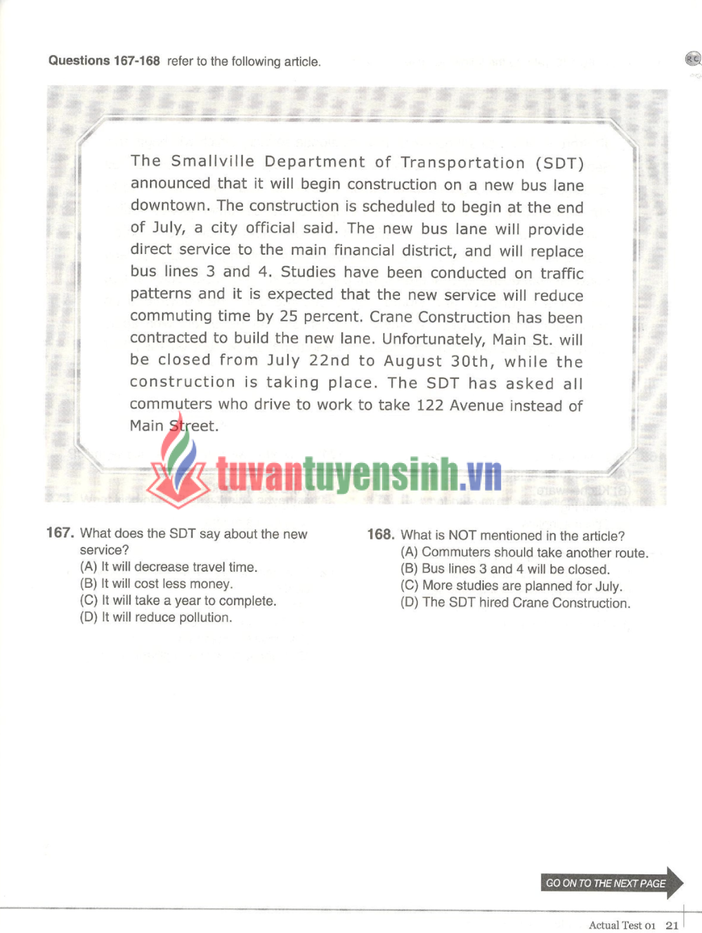 Tải FREE sách Economy TOEIC RC 1000 Volume 1 bản Full PDF 2