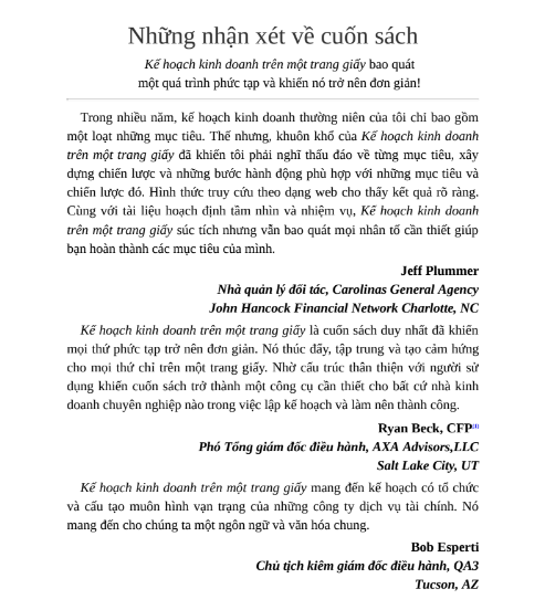 Tải FREE sách Kế Hoạch Kinh Doanh Trên 1 Trang Giấy PDF 4 Tải FREE sách Kế Hoạch Kinh Doanh Trên 1 Trang Giấy PDF