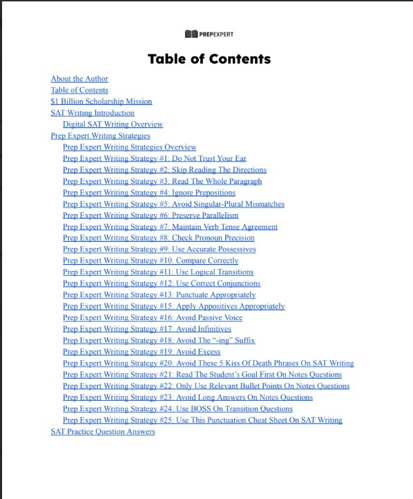 Tải FREE sách Prep Expert SAT Course Writing Book PDF bản Full 5 Tải FREE sách Prep Expert SAT Course Writing Book PDF bản Full