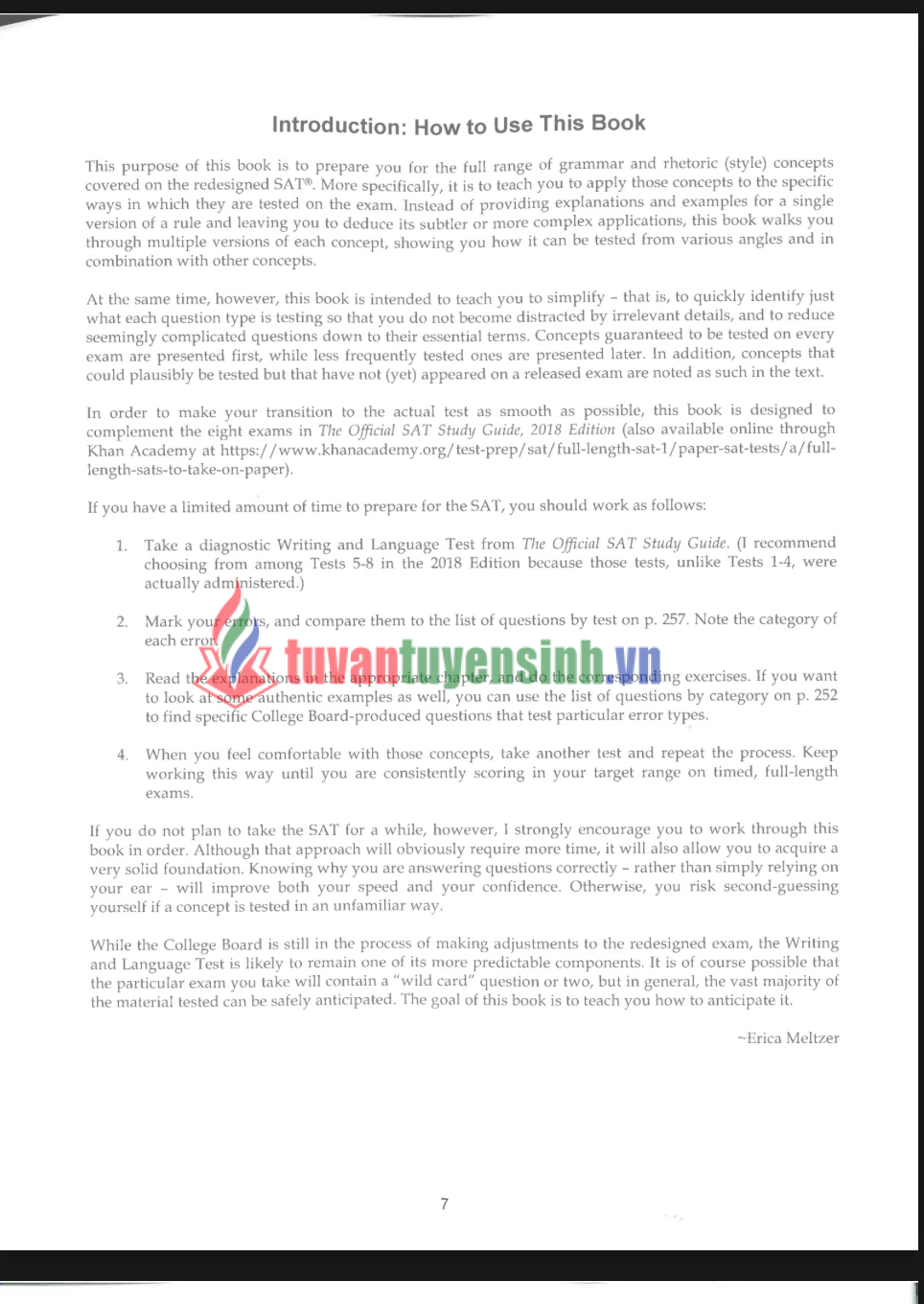 Tải FREE sách The Ultimate Guide to SAT Grammar PDF bản Full 2