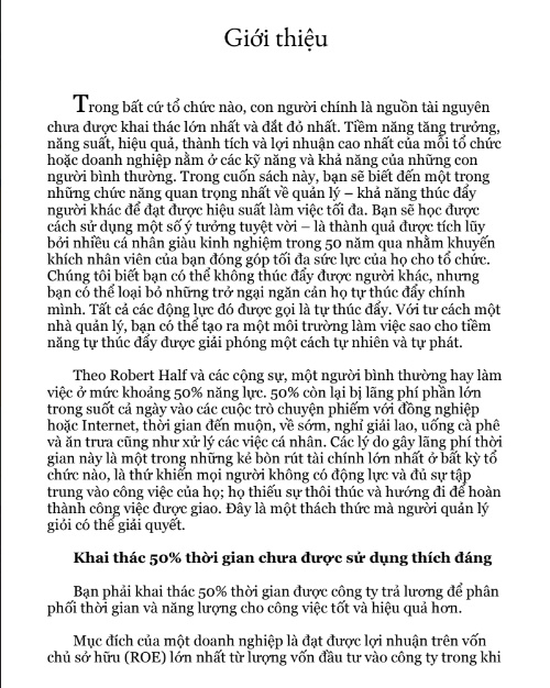 Tải FREE sách Thuật Thúc Đẩy Nhân Viên PDF 4 Tải FREE sách Thuật Thúc Đẩy Nhân Viên PDF