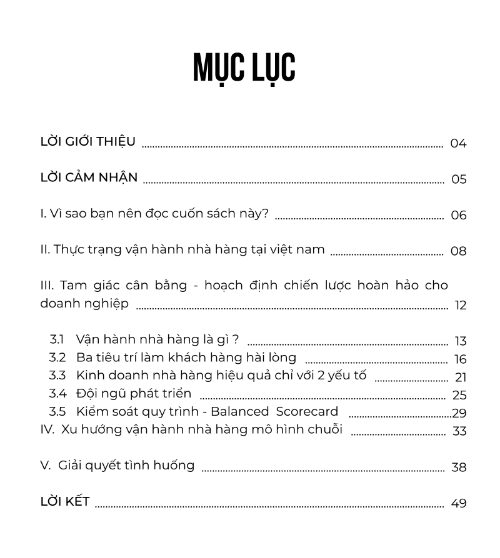 Tải FREE sách Vận Hành Nhà Hàng Hoàn Hảo PDF